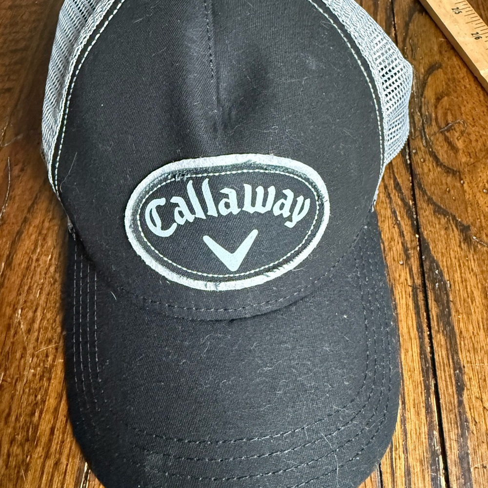 Callaway Black &‎ Gray Mesh Baseball Cap
